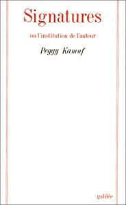 Signatures ou l'institution de l'auteur(中古品)