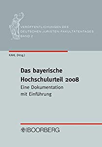 Das bayerische Hochschulurteil(中古品)
