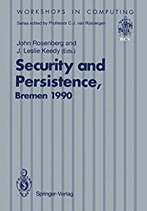 Security and Persistence (Workshops in Computing)(中古品)