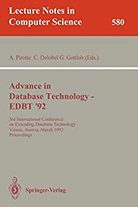 Advances in Database Technology - EDBT '92: 3rd International Conference on Extending Database Technology  Vienna  Austr