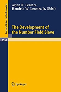 The Development of the Number Field Sieve (Lecture Notes in Mathematics  1554)(中古品)