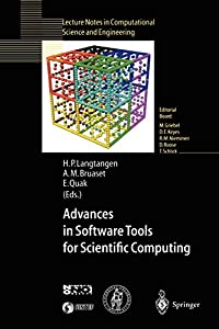 Advances in Software Tools for Scientific Computing (Lecture Notes in Computational Science and Engineering  10)(中古品)