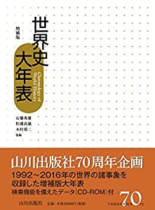 世界史大年表 増補版(中古品)