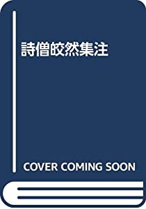詩僧皎然集注(中古品)