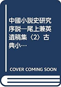 中國小説史研究序説—尾上兼英遺稿集〈2〉古典小説・藝能篇 (尾上兼英遺稿集 2 古典小説・藝能篇)(中古品)