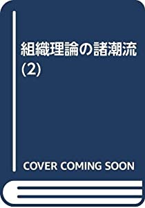 組織理論の諸潮流 2 最近の社会科学的諸研究方向の批判的分析(中古品)