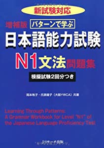 パターンで学ぶ 日本語能力試験 N1 文法問題集(中古品)