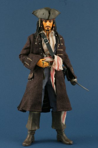 RAH(リアルアクションヒーローズ) JACK SPARROW (リニューアルパッケージ版（中古品）