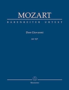 Don Giovanni - An Opera in Two Acts - Miniature Orchestra Score of the Complete Opera - No. F370  K 527(中古品)