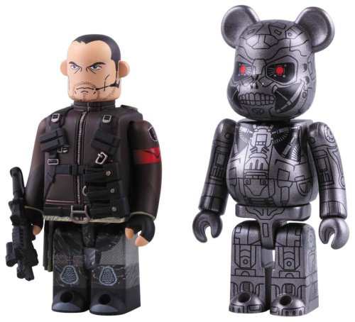 KUBRICK JOHN CONNER & BE@RBRICK T-600 SET ABS&PVC 塗装済みアクションフ（中古品）