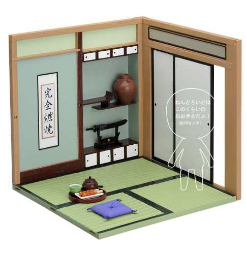 ねんどろいどプレイセット#02 和の暮らし B 客間セット(ノンスケール ABS&P（中古品）の通販は