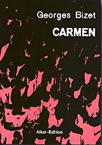 BIZET - Carmen para Canto y Piano (Frances) (Urtext) (Oeser)(中古品)