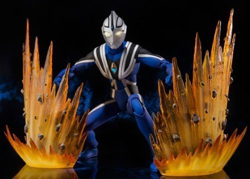 ウルトラマンガイア ULTRA-ACT ウルトラマンアグル＆光臨エフェクトセット（中古品）
