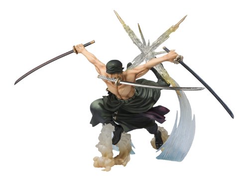 フィギュアーツZERO ONE PIECE ロロノア・ゾロ -Battle Ver. 煉獄鬼斬り-  （中古品）