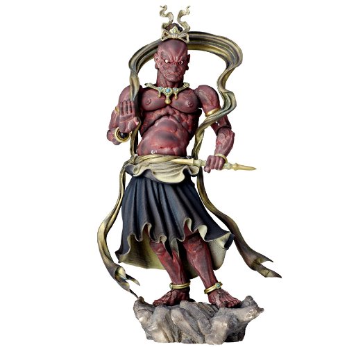 リボルテックタケヤ017 金剛力士 吽形 ノンスケール ABS&amp;PVC製 塗装済み ア（中古品）