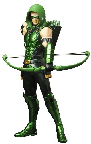 コトブキヤ GREEN ARROW ARTFX+ グリーンアロー NEW52 1/10スケール PVC塗 （中古品）の通販は