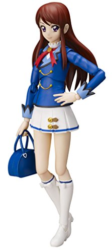 S.H.フィギュアーツ アイカツ! 紫吹 蘭 (冬制服ver.) 約135mm ABS&amp;PVC製 塗（中古品）