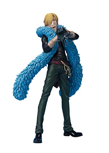 フィギュアーツZERO ONE PIECE サンジ-ONE PIECE 20周年 ver.- 約150mm ABS（中古品）