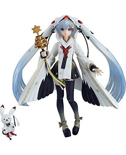 figma 雪ミク タンチョウ巫女ver. (SNOW MIKU 2018、ワンダーフェスティバ （中古品）