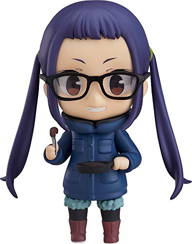 ねんどろいど ゆるキャン△ 大垣千明 ノンスケール ABS&PVC製 塗装済み可動（中古品）