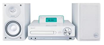 SONY NETJUKE HDDコンポ HDD160GBHDD CMT-E350HD/W ホワイト（中古品）