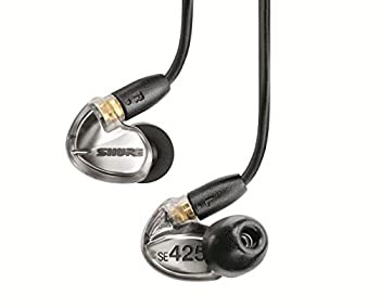 SHURE 高遮音性イヤホン メタリックシルバー SE425-V-J（中古品）