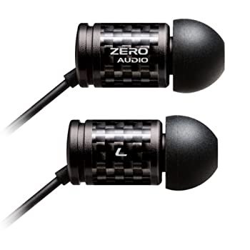 ZERO AUDIO インナーイヤーステレオヘッドホン カルボ バッソ ZH-DX210-CB（中古品）