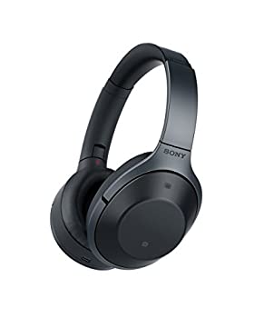 ソニー SONY ワイヤレスノイズキャンセリングヘッドホン MDR-1000X : Bluetooth/ハイレゾ対応 マイク付き ブラック MDR-1000X B（中古品）