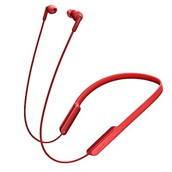 ソニー SONY ワイヤレスイヤホン MDR-XB70BT : Bluetooth対応 リモコン・マイク付き レッド MDR-XB70BT R（中古品）