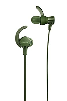ソニー SONY イヤホン 重低音モデル MDR-XB510AS : 防水/スポーツ向け リモコン・マイク付き グリーン MDR-XB510AS G（中古品）