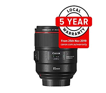 Canon 単焦点レンズ EF85mm F1.4L IS USM フルサイズ対応 EF8514LIS（中古品）の通販は 201,320円