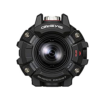 CASIO(カシオ) デジタルカメラ G'z EYE GZE-1 耐衝撃落下4m 防水水深50m ブラック GZE-1BK（中古品）