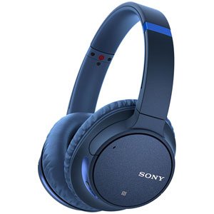 ソニー SONY ワイヤレスノイズキャンセリングヘッドホン WH-CH700N : Bluetooth対応 最大35時間連続再生 マイク付き 2018年モデル ブルー WH-CH7（中古品）