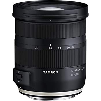 TAMRON 超広角ズームレンズ 17-35mmF2.8-4Di OSD キヤノン用 フルサイズ対応 A037E（中古品）