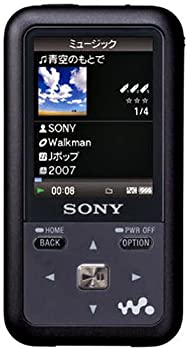 SONY ウォークマン Sシリーズ FMラジオ内蔵 ノイズキャンセリング機能搭載 8GB ブラック NW-S718F B（中古品）の通販は
