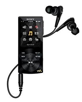SONY ウォークマン Sシリーズ ノイズキャンセル搭載 [メモリータイプ] 16GB ブラック NW-S745/B（中古品）