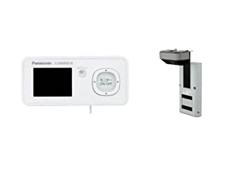 Panasonic ワイヤレスドアモニター ドアモニ マシュマロホワイト ワイヤレスドアカメラ+モニター親機 各1台セット VL-SDM100-W（中古品）の通販は