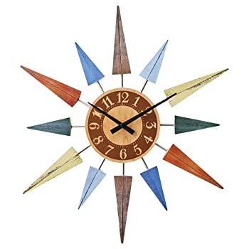 インターフォルム(INTERFORM INC.) 掛け時計 L'EST -bunt- - レスト ヴント - CL-8408（中古品）