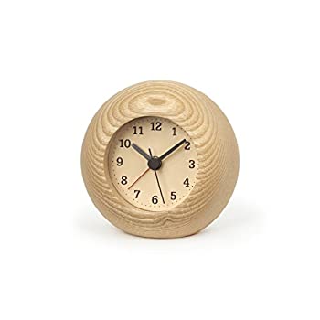 Lemnos rest アラーム時計 ナチュラル LA13-12 NT（中古品）