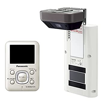 Panasonic ワイヤレスドアモニター ドアモニ 三鞭酒ゴールド ワイヤレスドアカメラ+管する親機 各1台仕かける VL-SDM210-N（中古品）