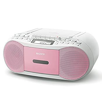 ソニー SONY CDラジカセ リコーダー CFD-S70 : FM/AM/広広としたFM相応う 吹き込み能力のある さくら色 CFD-S70 P（中古品）