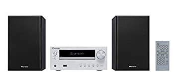 パイオニア Pioneer X-HM26 CDミニコンポ Bluetooth搭載/MP3/AM/FM対応 シルバー X-HM26(S)（中古品）の通販は
