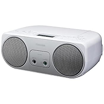 東芝 ラジカセ TY-C150(S) [しろがね色]（中古品）