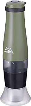 Kalita (カリタ) コーヒーミル 手挽き 電池式 コーヒーグラインダー アーミーグリーン スローG15 #43037（中古品）