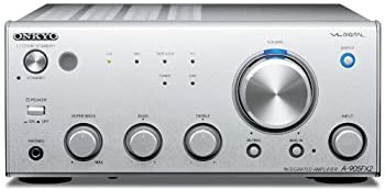 ONKYO INTEC205 プリメインアンプ 80W+80W(4Ω) シルバー A-905FX2(S)（中古品）