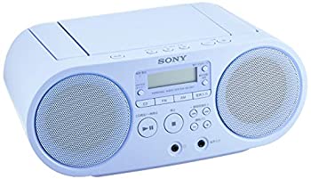 ソニー CDラジオ ZS-S40 : FM/AM/ワイドFM対応 ブルー ZS-S40 L