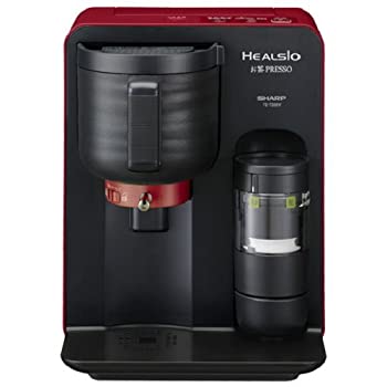 シャープ ヘルシオ(HEALSIO) お茶プレッソ 湯ざまし機能付き レッド TE-TS56V-R（中古品）