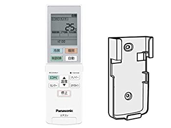 Panasonic リモコン（リモコンホルダー付き） ACRA75C00610X（中古品）