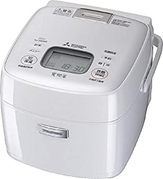三菱電機 IHジャー炊飯器 備長炭炭炊釜 3.5合炊き ピュアホワイト NJ-SE068-W(中古品)の通販は