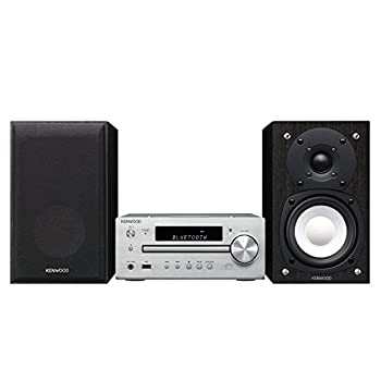 ケンウッド コンパクトHi-Fiオーディオシステム Bluetooth/NFC/ハイレゾ/USB接続対応 Kシリーズ K-515-S シルバー（中古品）
